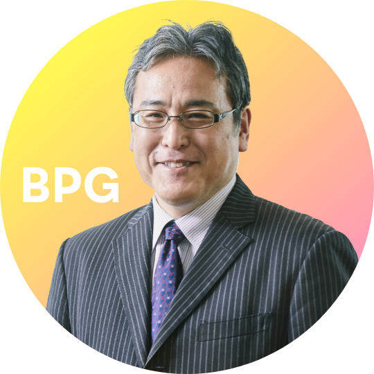 プロフィール写真：BPG 長谷川 洋司